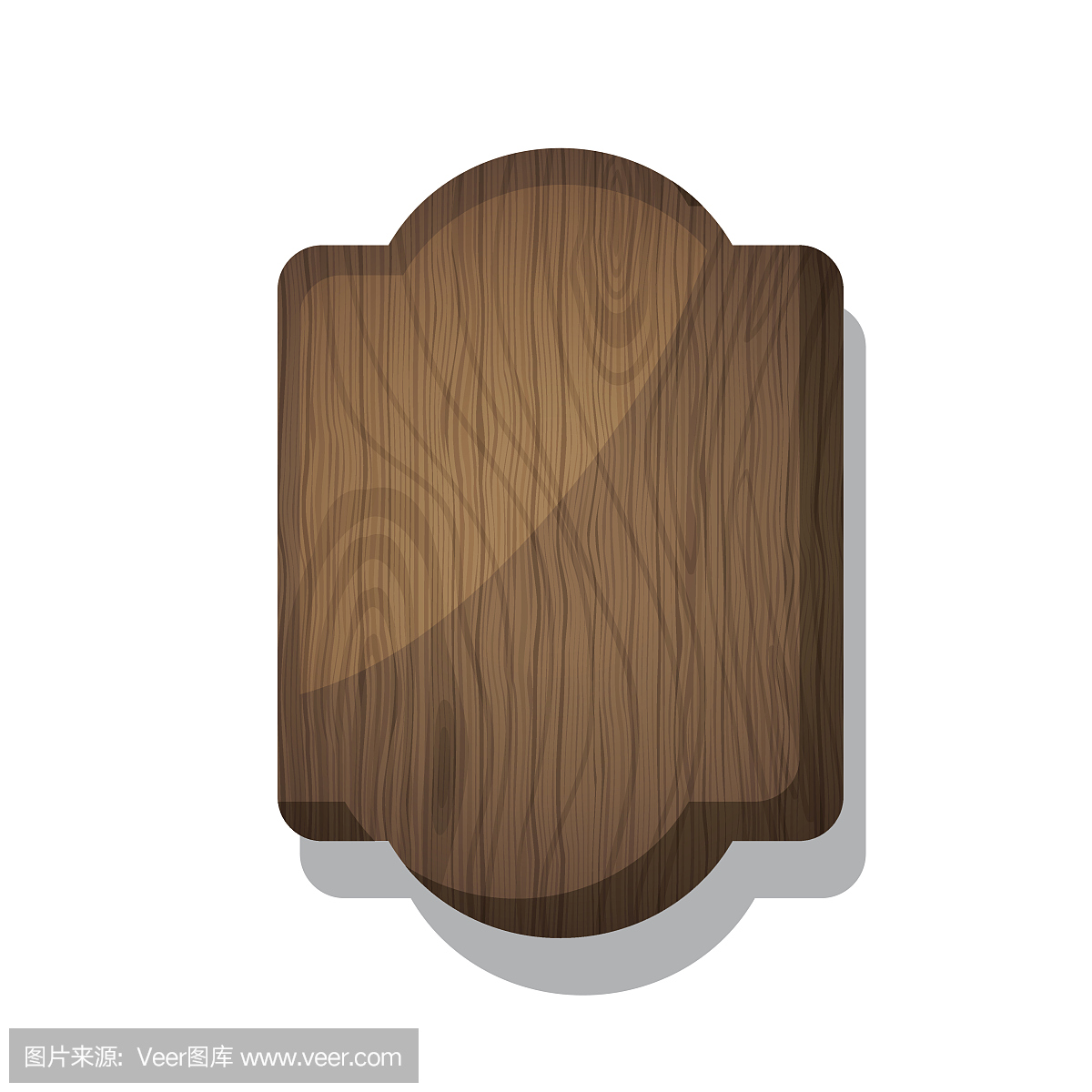木材和条纹棕色框架设计